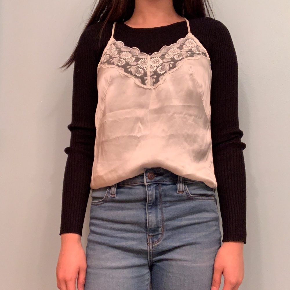 super stylish lacy cami!